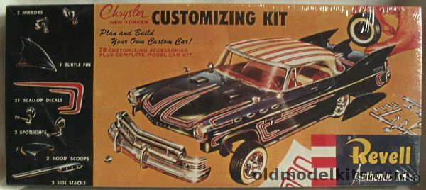Revell 1/32 1956 Chrysler New Yorker Customizing Kit - Stock or Custom, H1231 plastic model kit